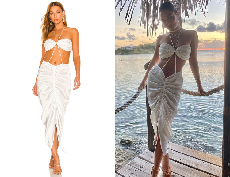 Vanessa Hudgens' Bronx and Banco Leah Dress