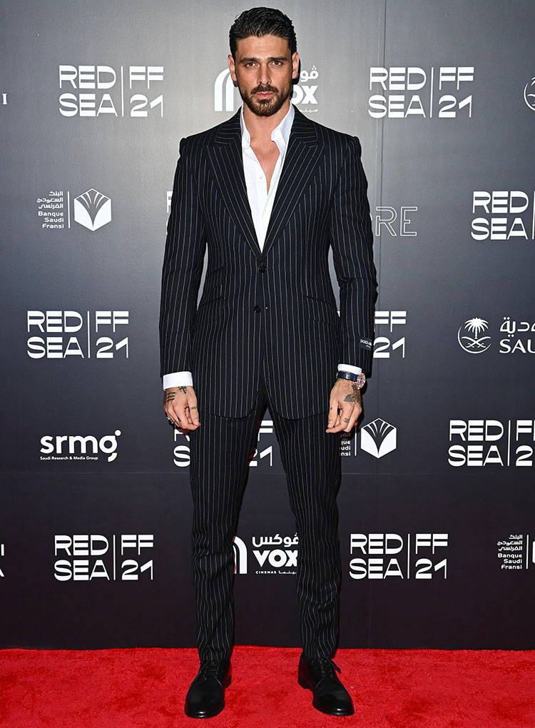 Michele Morrone in Dolce & Gabbana