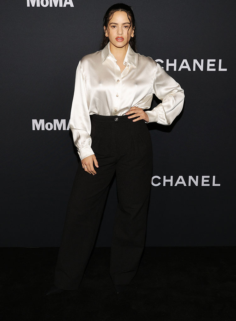 RosalĂa in Chanel 2021 MoMA Film Benefit