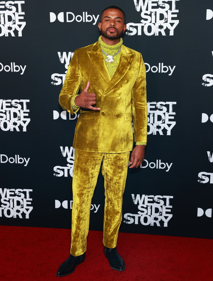 Trevor Jackson in Etro 