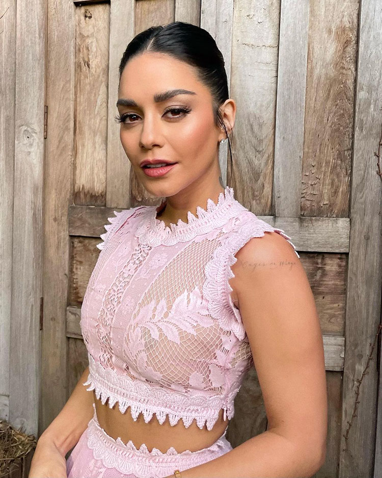 Vanessa Hudgens Wore Giambattista Valli For The 2022 SAG Awards Nominations Announcement