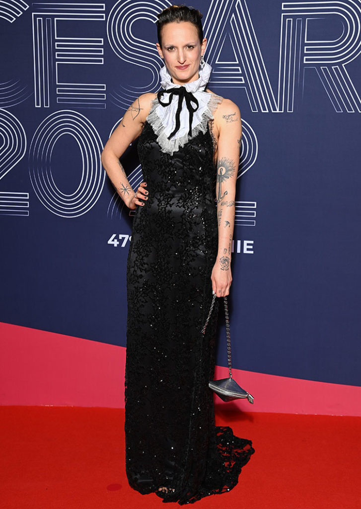 Agathe Rousselle in Louis Vuitton César Awards 2022