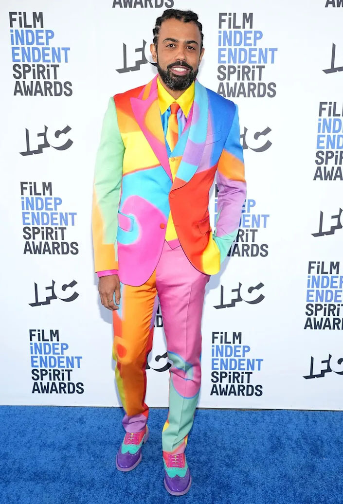 Daveed Diggs Wore Moschino To The 2022 Film Independent Spirit Awards