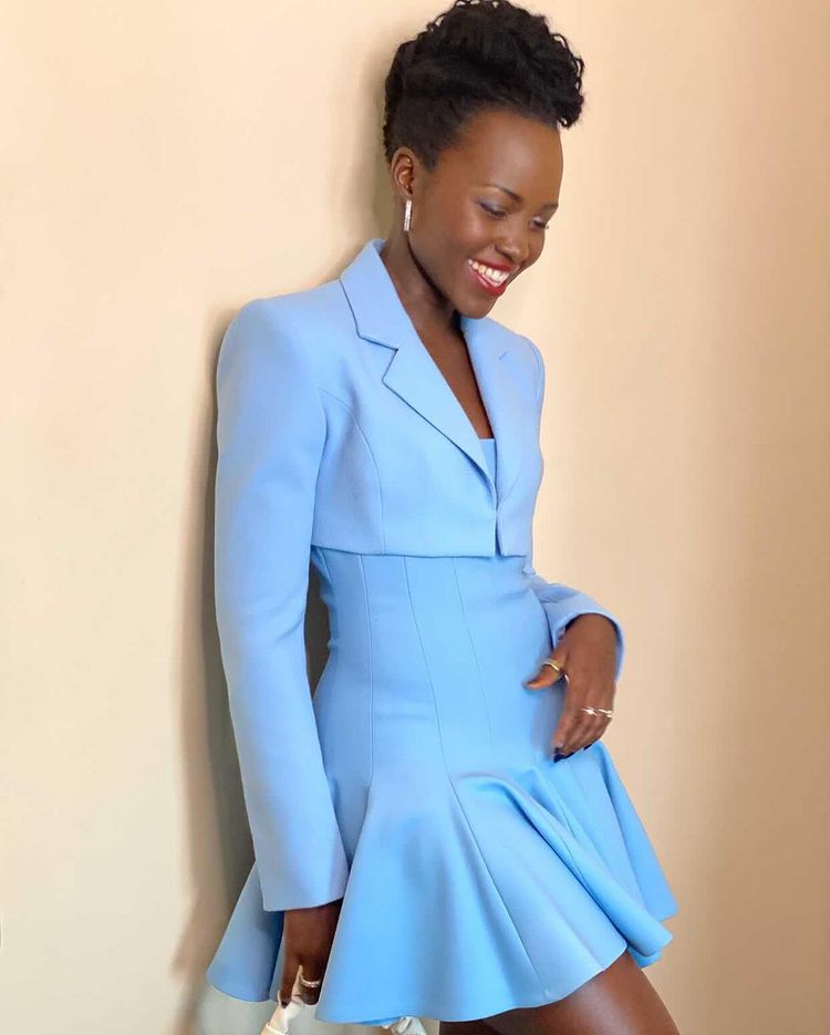 Lupita Nyong’o Celebrates Her Birthday In Sergio Hudson