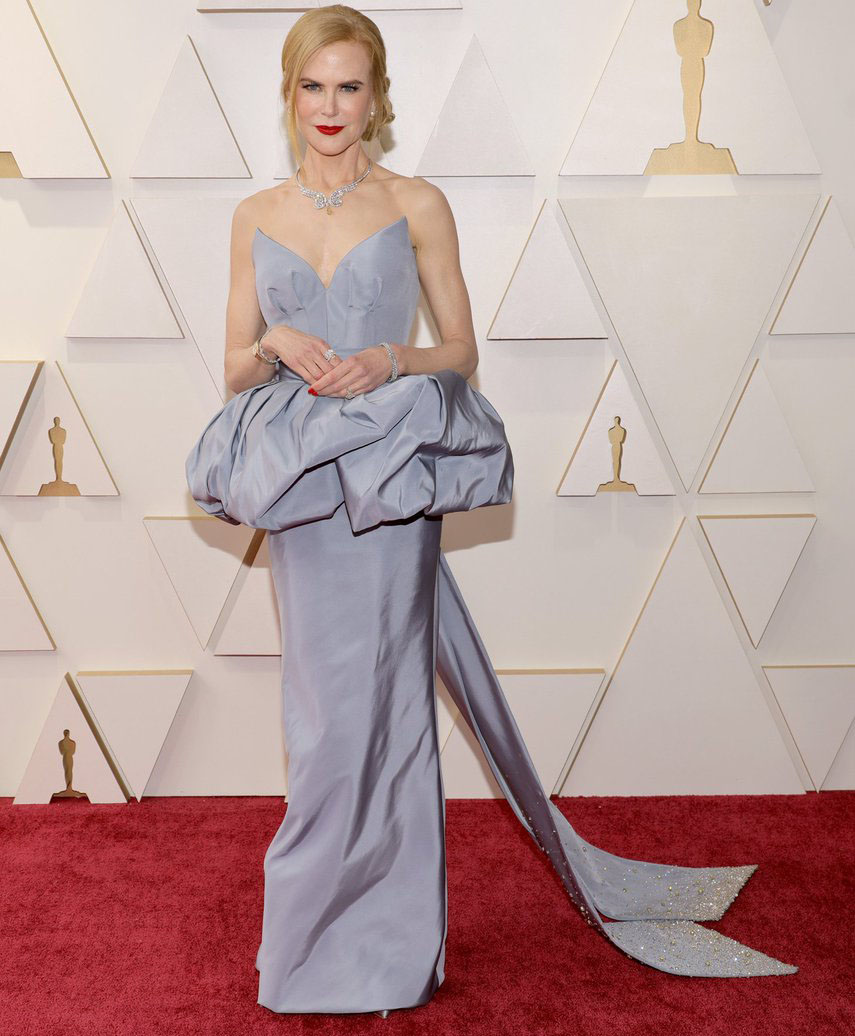 Nicole Kidman Wore Armani Privé To The 2022 Oscars