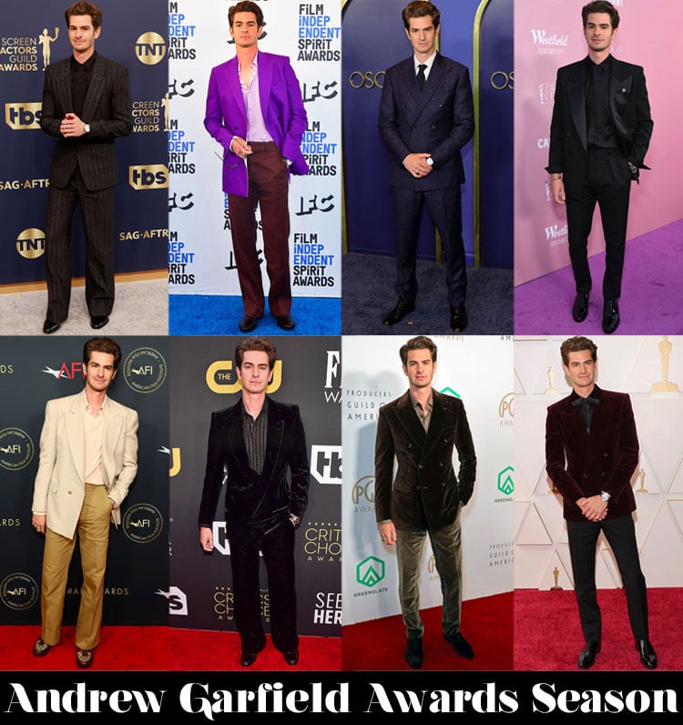 What Was Your Favourite Andrew Garfield Awards Season Look?