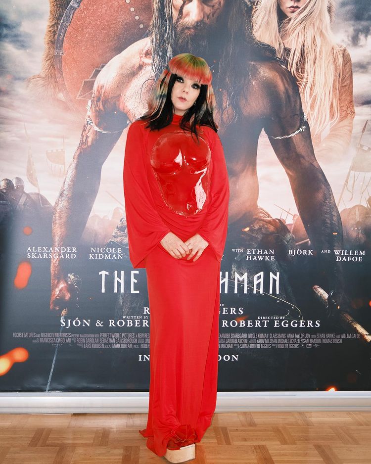 Björk Wore Loewe To ‘The Northman’ Reykjavík Premiere