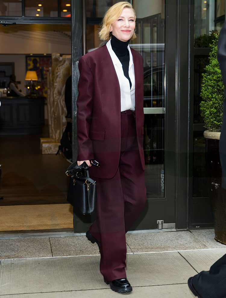 Cate Blanchett Wore The Row Out In New York City