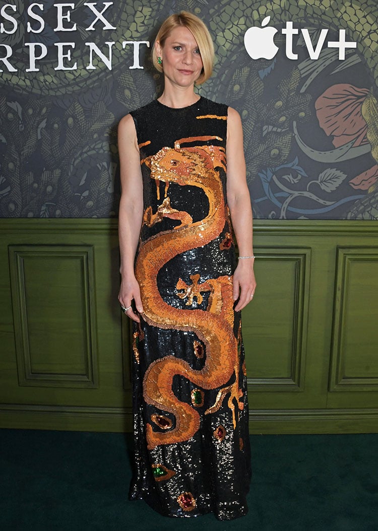 Claire Danes Wore Valentino To ‘The Essex Serpent’ London Premiere