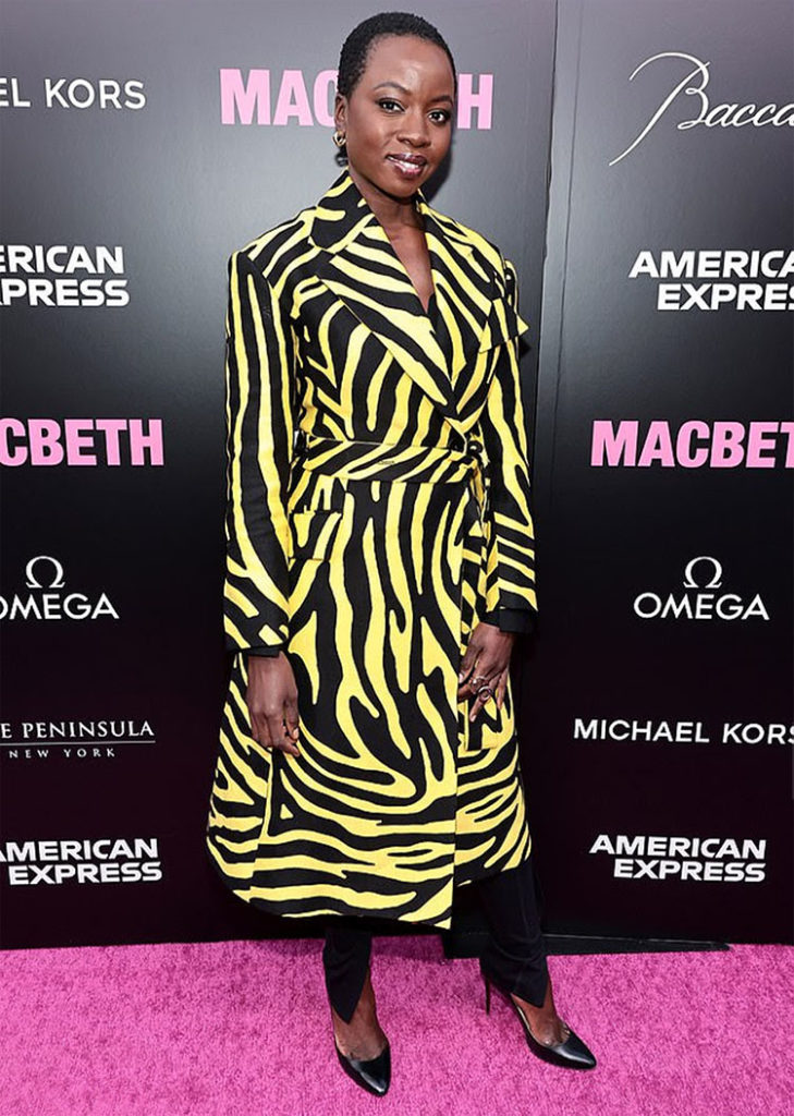 Danai Gurira Wore Proenza Schouler To The Macbeth Broadway Opening Night
