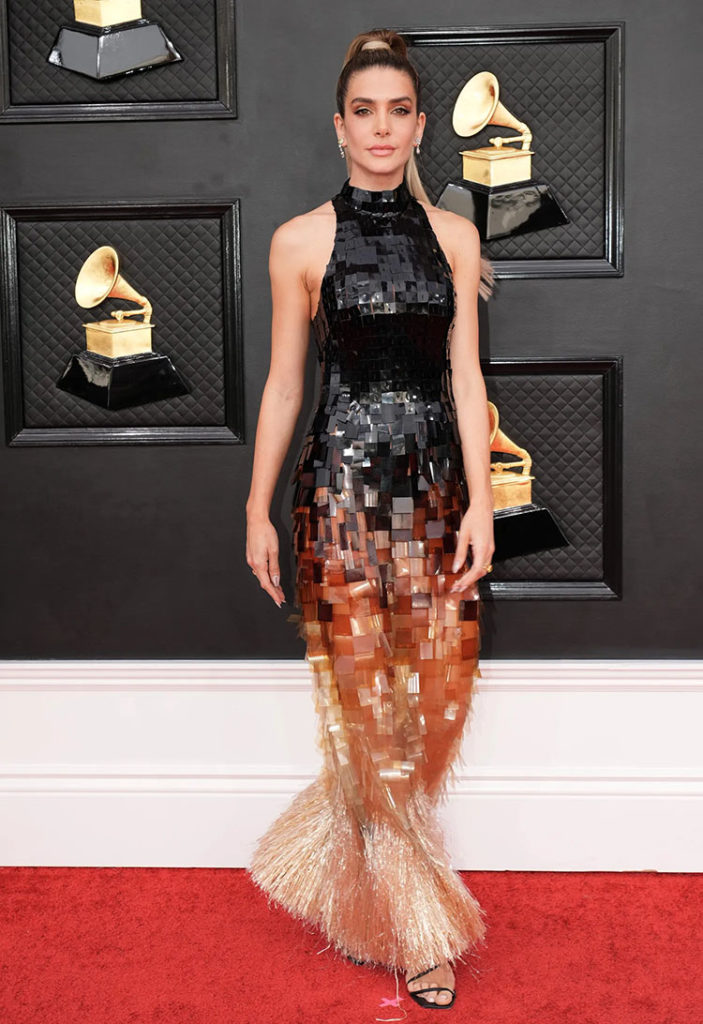 Valentina Ferrer in Givenchy 2022 Grammys 