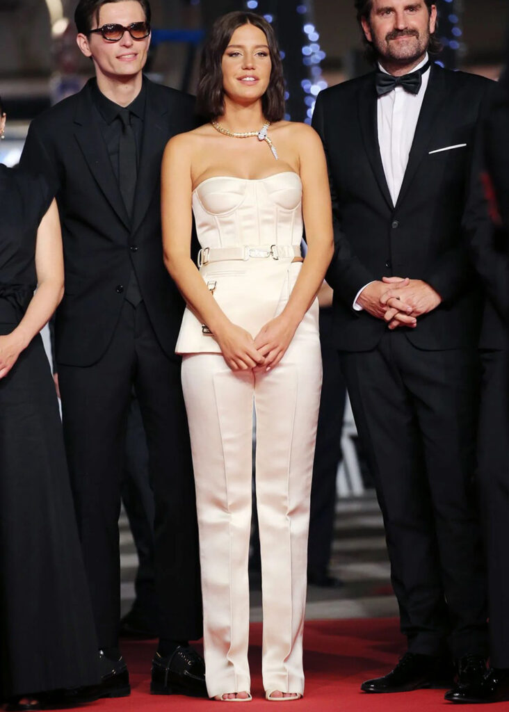Adèle Exarchopoulos Wore Fendi To The 'Smoking Cause Coughing' Cannes Film Festival Photocall & Premiere