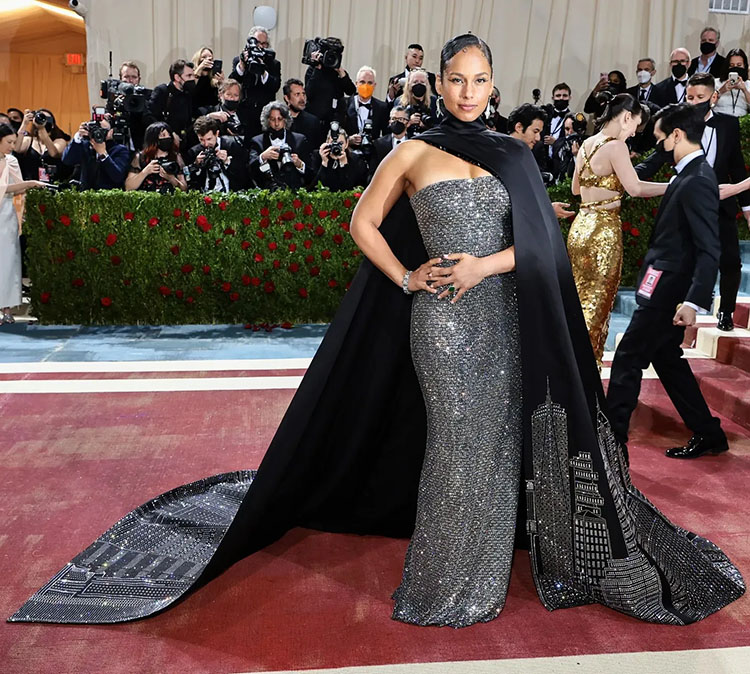 Alicia Keys wears Polo Ralph Lauren