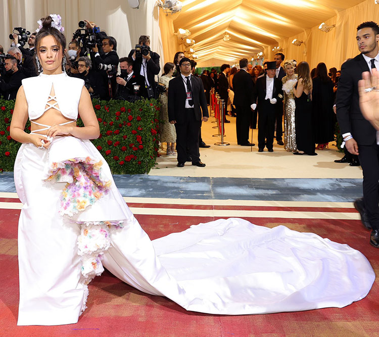 Camila Cabello Wore Atelier Prabal Gurung To The 2022 Met Gala