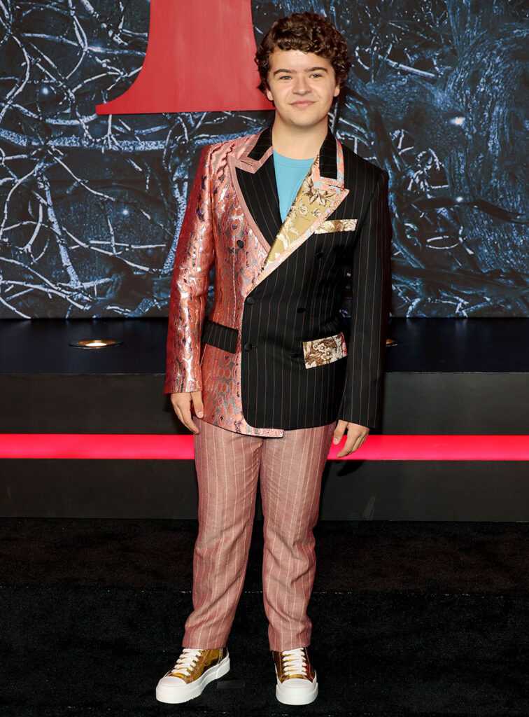 Gaten Matarazzo in Dolce & Gabbana - Stranger Things Premiere
