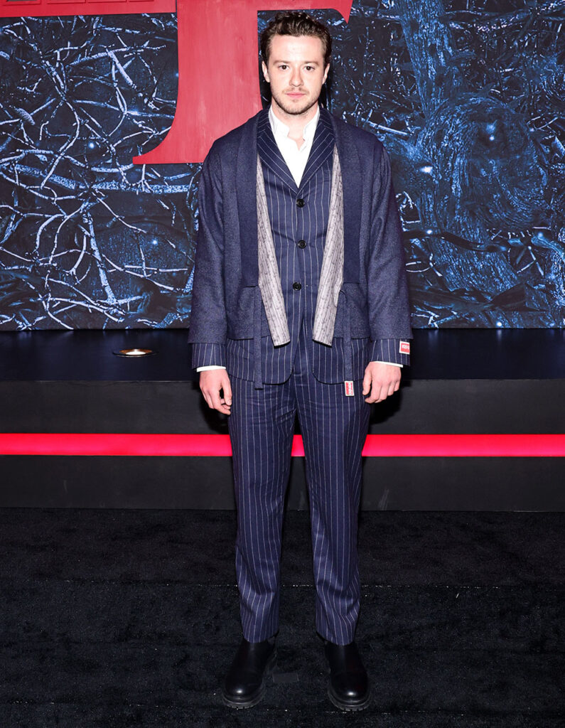 Joseph Quinn in Kenzo - stranger things premiere
