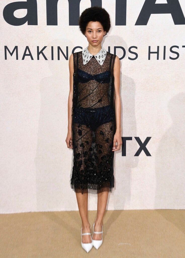 Lineisy Montero Miu Miu @ amfAR Gala Cannes 2022