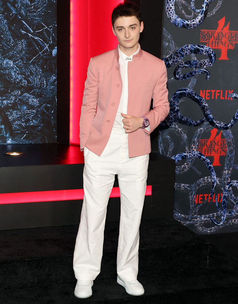 Noah Schnapp in Dior Men - Stranger Things Premiere