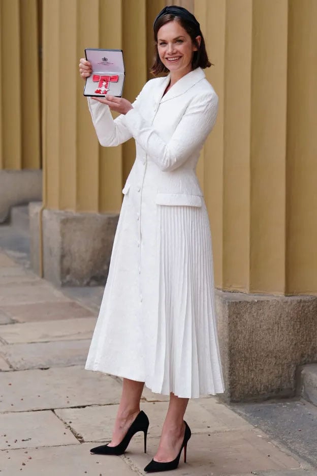 Ruth Wilson Wore Erdem To Her Investiture Ceremony