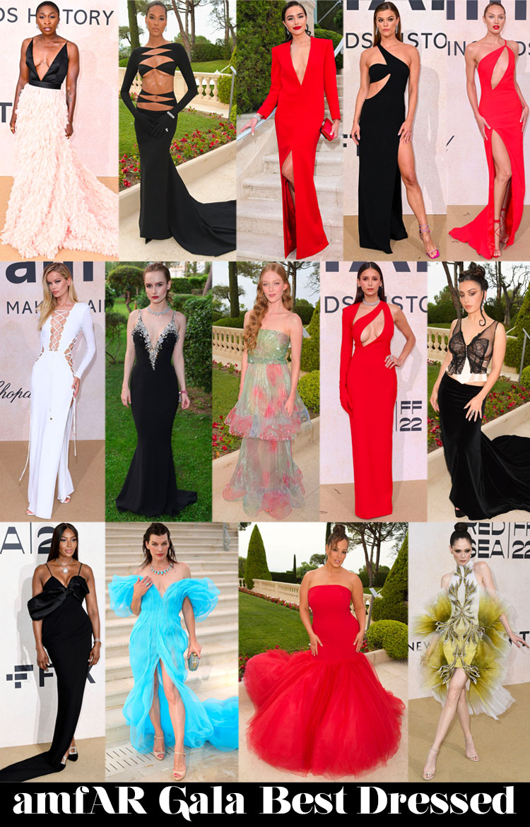 Who Was Your Best Dressed At The amfAR Gala Cannes 2022?