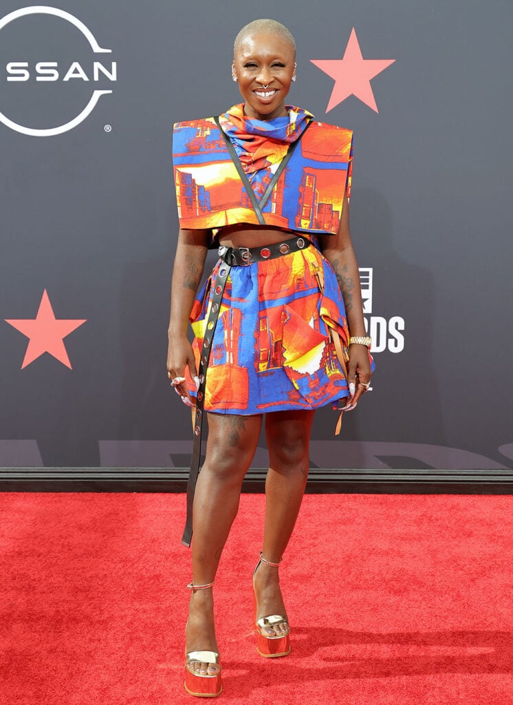 Cynthia Erivo Wore Louis Vuitton To The 2022 BET Awards