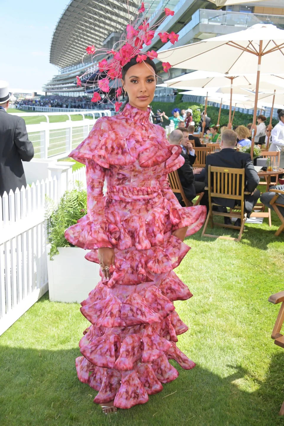 Maya Jama Wore Zimmermann To Royal Ascot