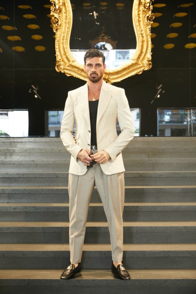 Front Row @ Dolce & Gabbana Spring 2023 Menswear