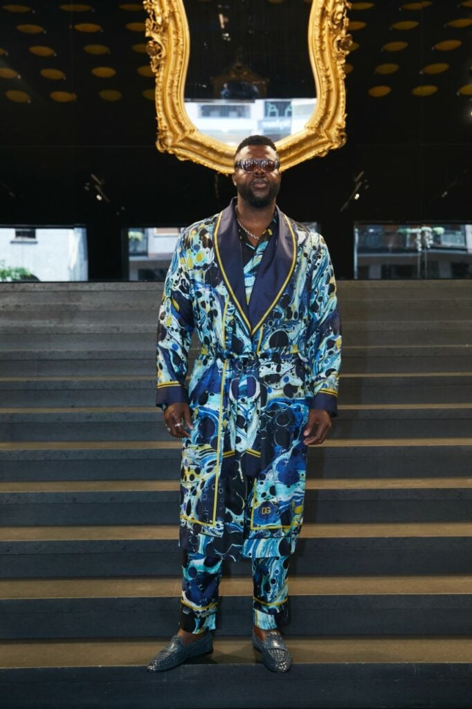 Front Row @ Dolce & Gabbana Spring 2023 Menswear