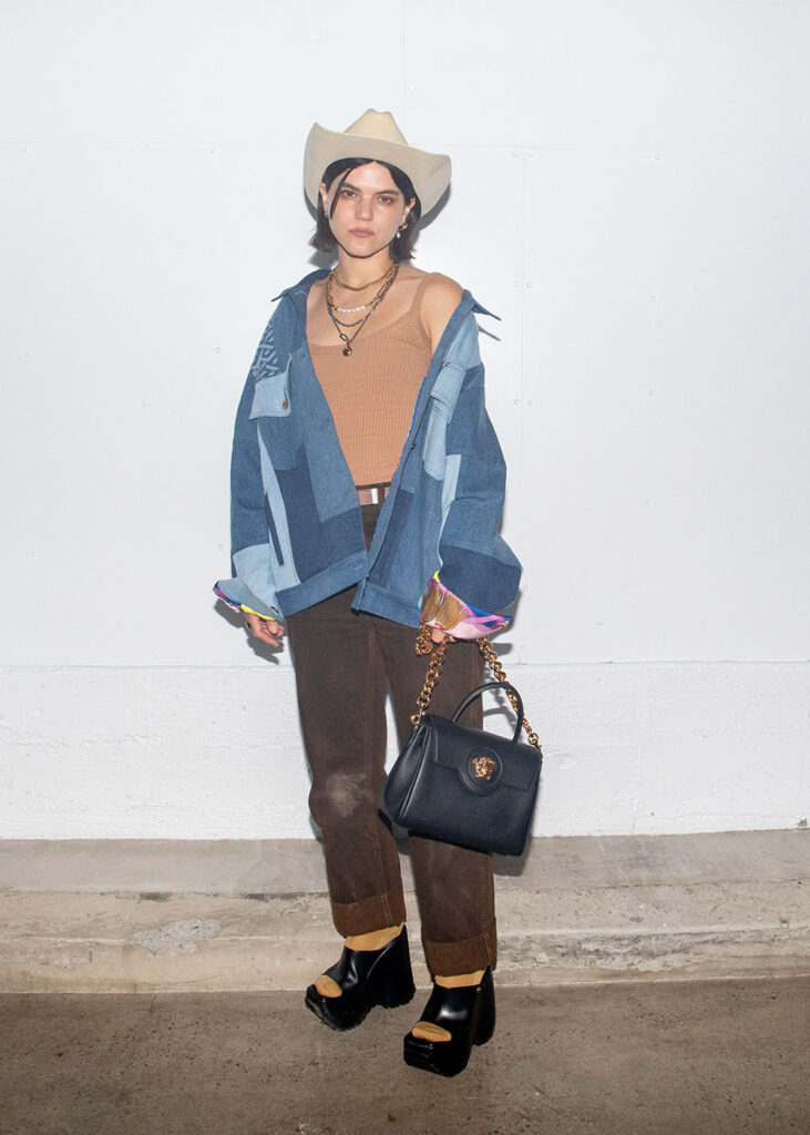 Soko Dazed & Versace Celebrate The Launch Of The Odissea Sneaker