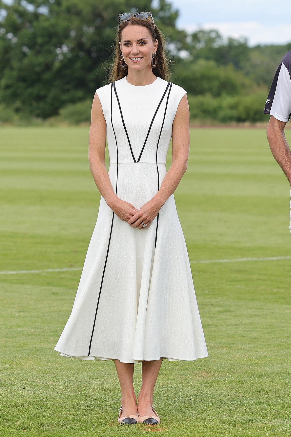 Catherine, Duchess of Cambridge Wore Emilia Wickstead To The Royal Charity Polo Cup