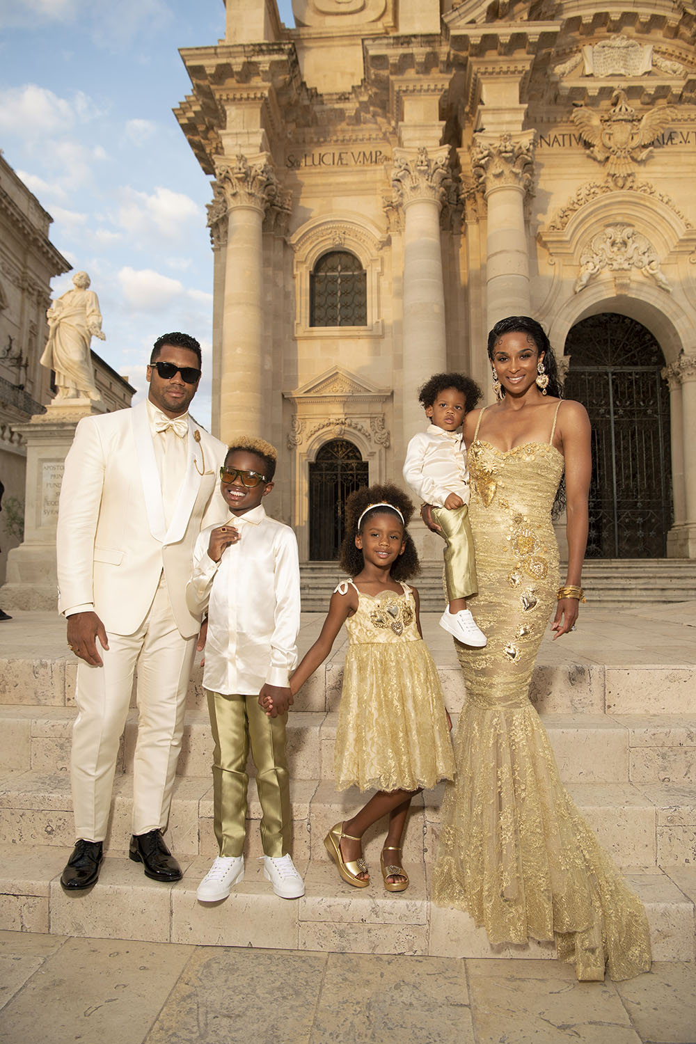 Ciara Front Row @ Dolce & Gabbana Alta Moda & Alta Sartoria
