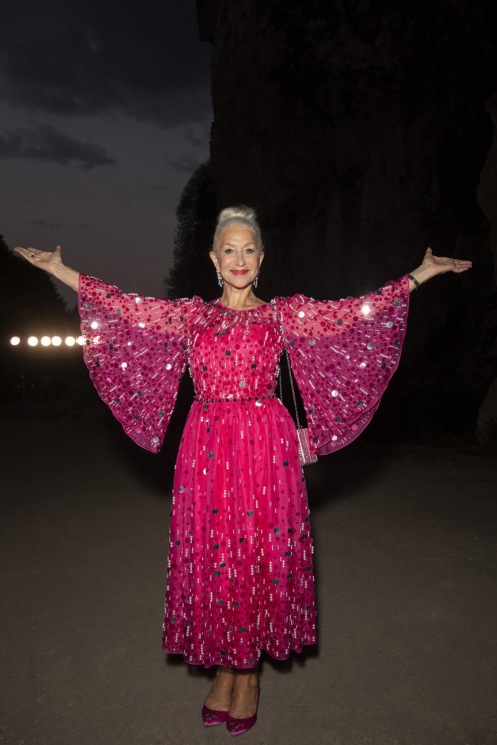 Helen Mirren Front Row @ Dolce & Gabbana Alta Moda & Alta Sartoria