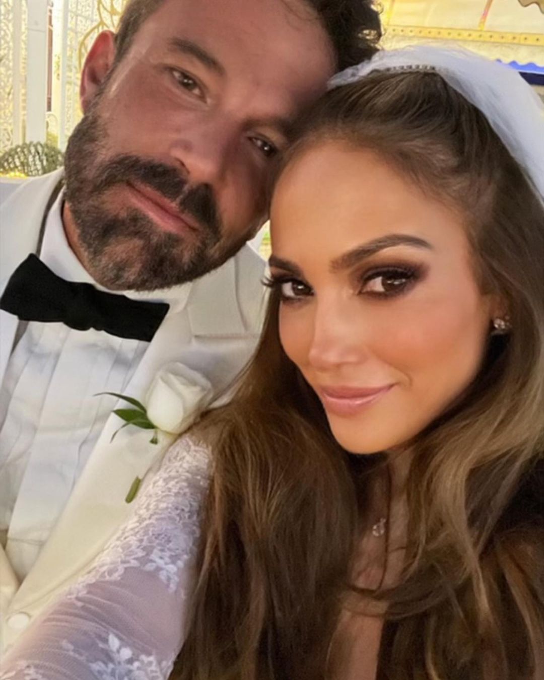 Jennifer Lopez Marries Ben Affleck In Zuhair Murad & Alexander McQueen:  Everything We Know About Her Two Bridal Looks