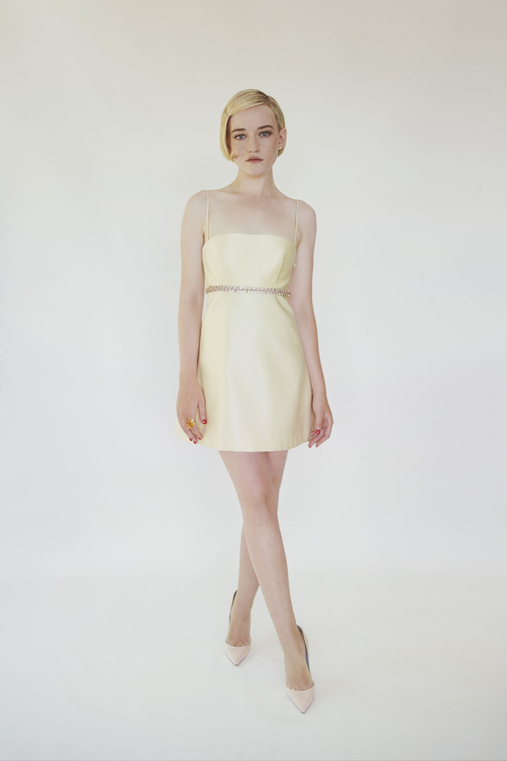 Julia Garner Wore Prada On Jimmy Kimmel Live!
