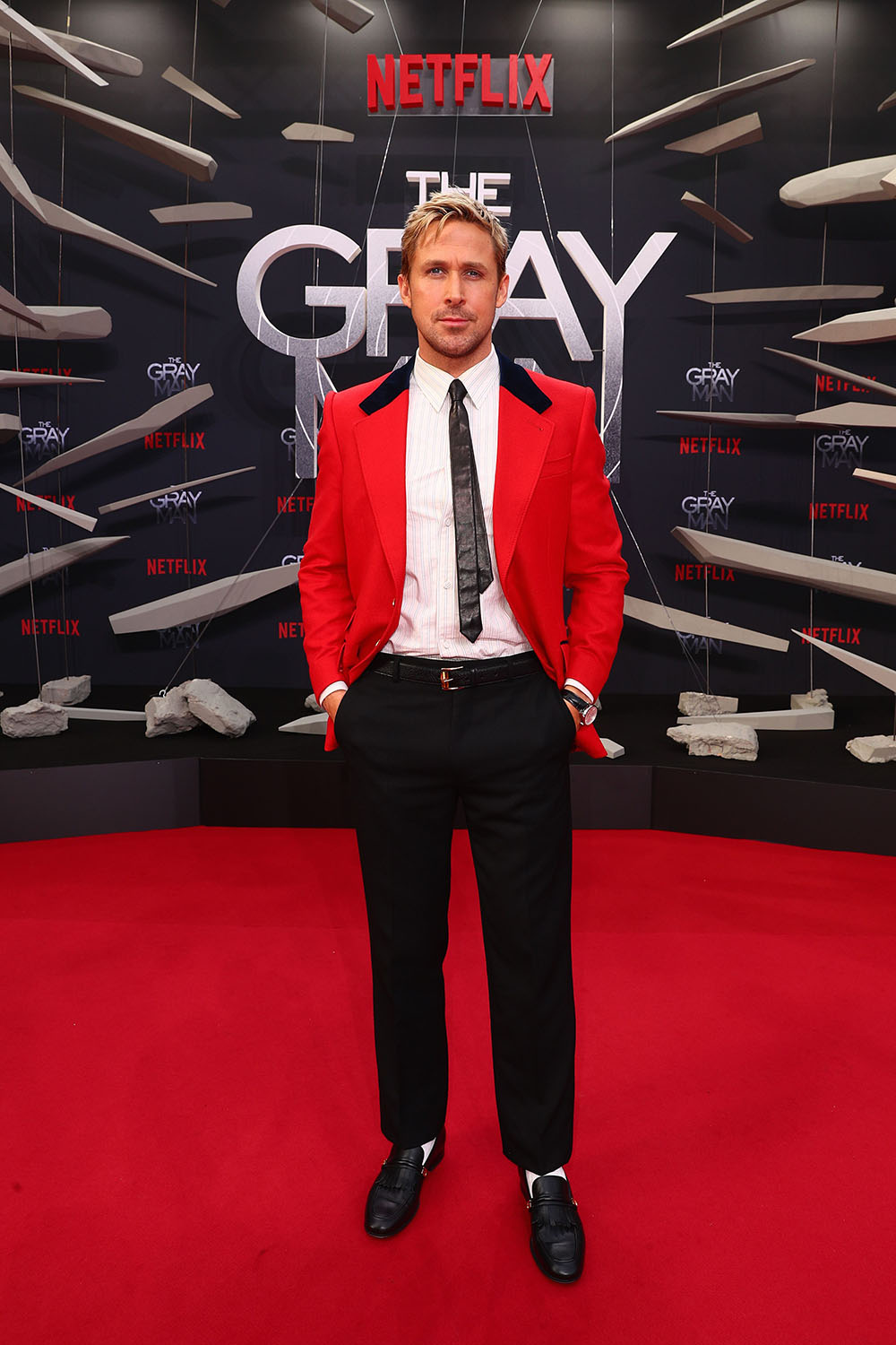 Ryan Gosling, Chris Evans & Regé-Jean Page Attend ‘The Gray Man’ Berlin Premiere