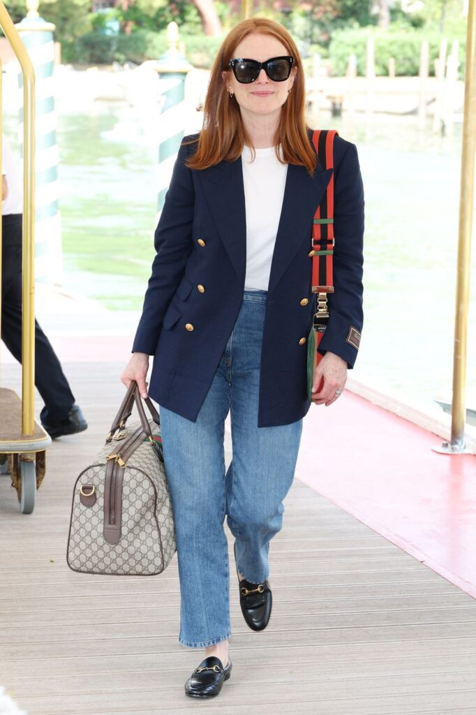 Julianne Moore Wore Gucci Venice Film Festival