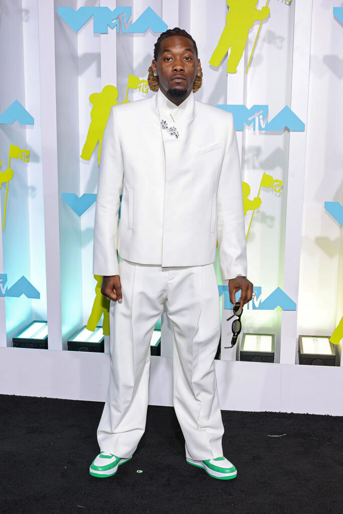 Offset in Louis Vuitton 2022 MTV VMAs