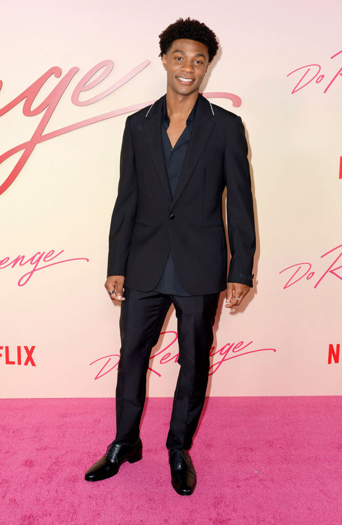 Jonathan Daviss in Versace
'Do Revenge' LA Premiere