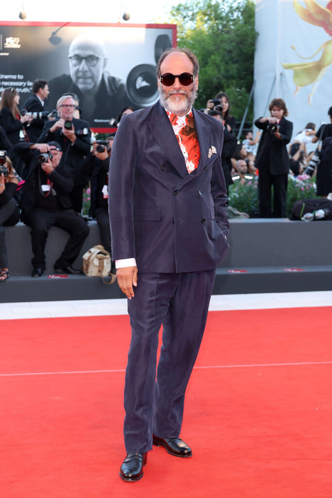 Luca Guadagnino Wore Loewe Exclusively During Venice Film Festival 