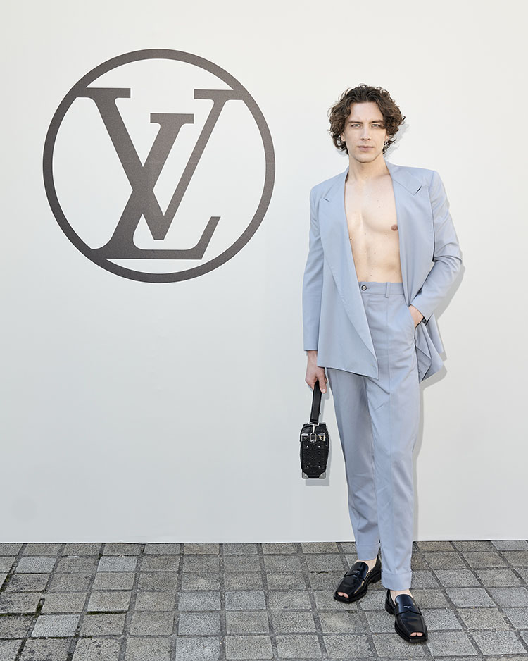 Shop Louis Vuitton 2023 SS Monogram Street Style Long Sleeves