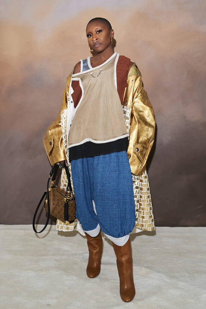 Cynthia Erivo 
Louis Vuitton x British Vogue Dinner