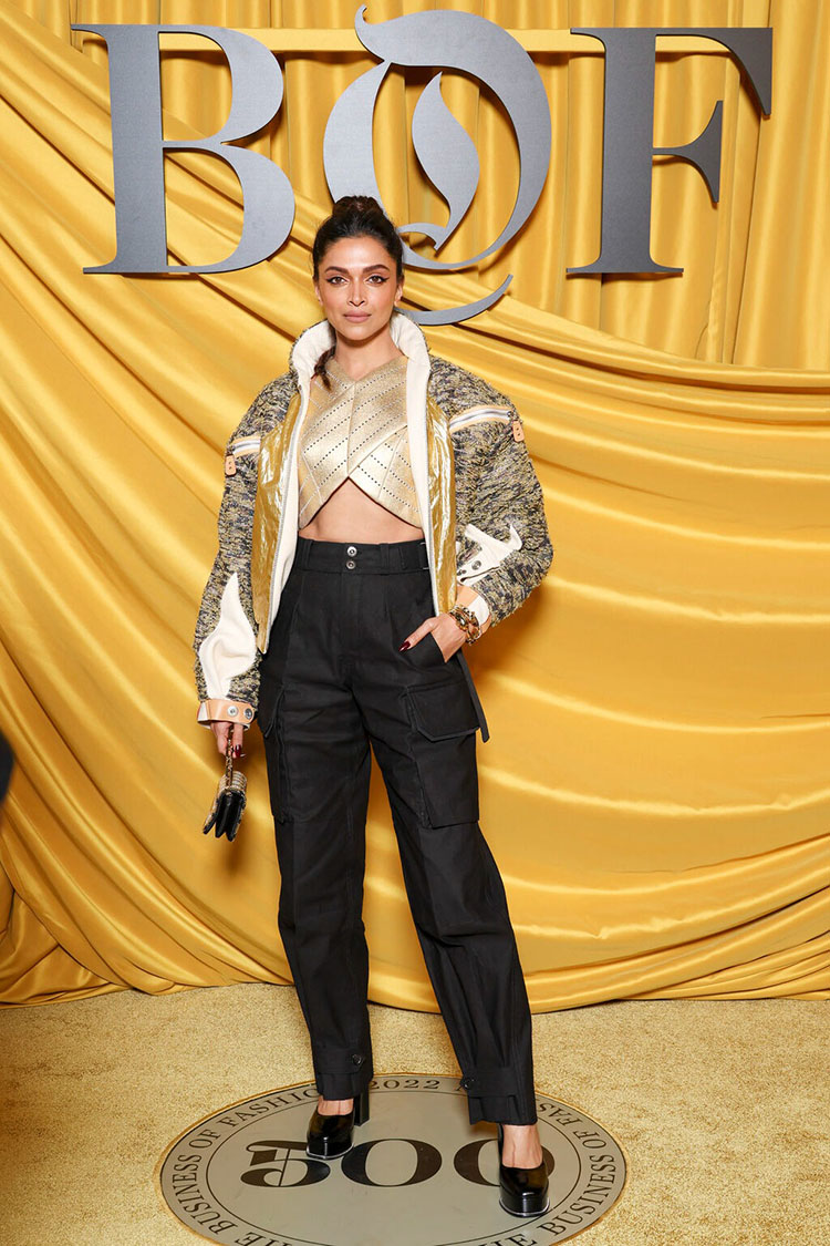 Deepika Padukone Wore Louis Vuitton To The BoF 500 Gala