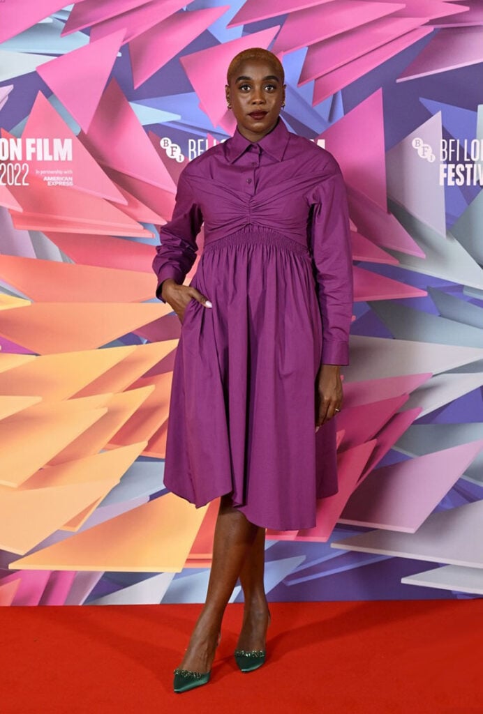 Lashana Lynch Wore Preen To The 'Matilda The Musical' Press Conference