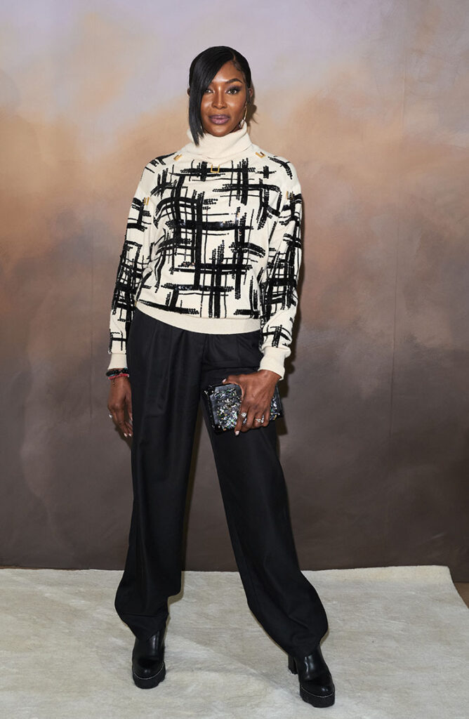 Naomi Campbell
Louis Vuitton x British Vogue Dinner