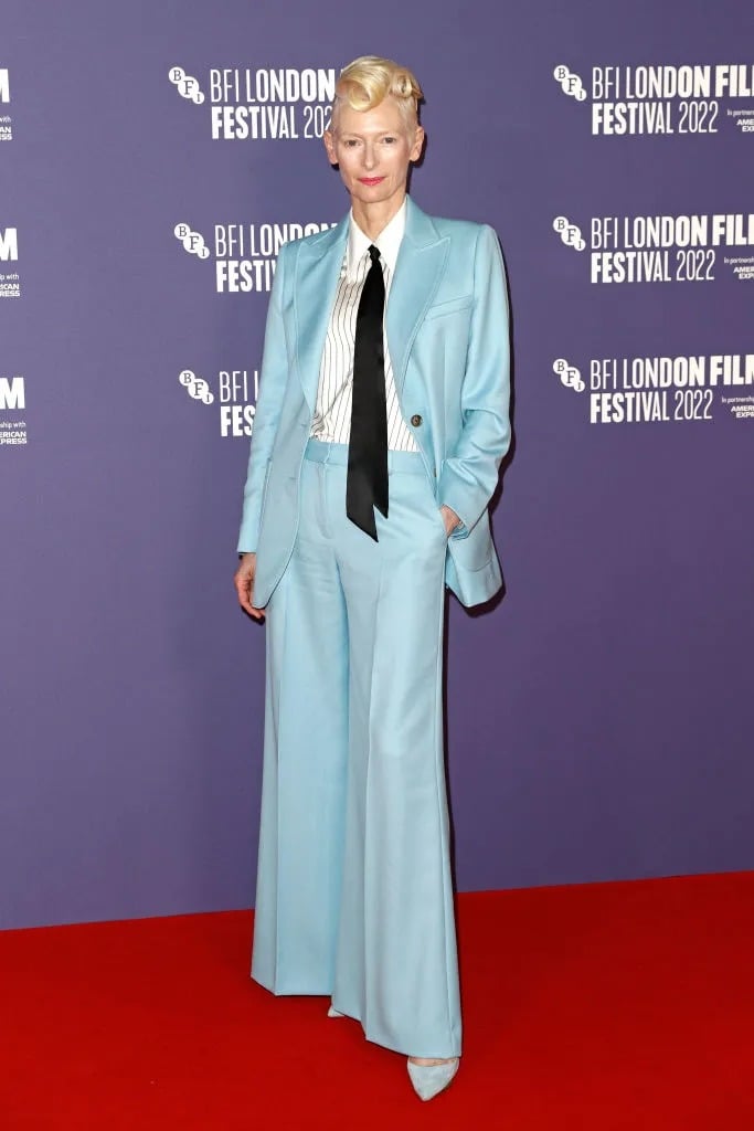 Tilda Swinton Wore Bella Freud To ‘The Eternal Daughter’ London Film Festival Premiere