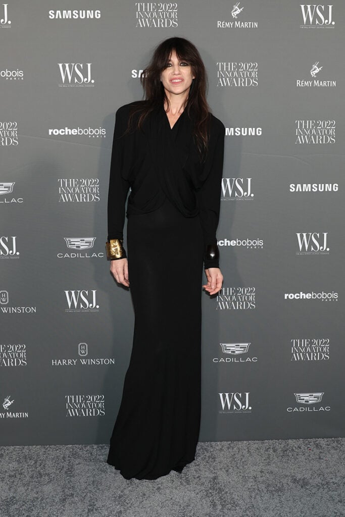 Charlotte Gainsbourg attends the WSJ. Magazine 2022 Innovator Awards