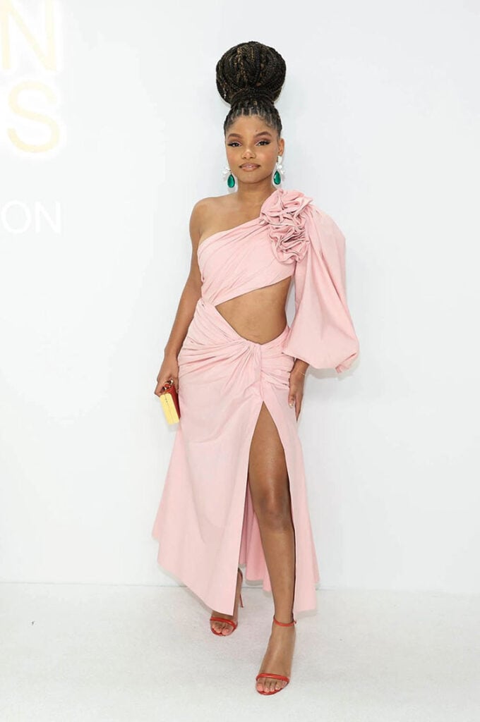 Halle Bailey Carolina Herrera @ The 2022 CFDA Awards