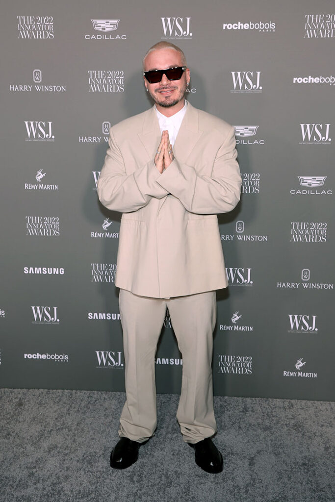 J Balvin
Givenchy
WSJ Magazine Innovator Awards 2022