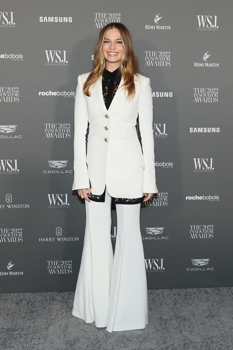 Margot Robbie Wore Proenza Schouler To The WSJ Magazine Innovator Awards  2022 - Red Carpet Fashion Awards