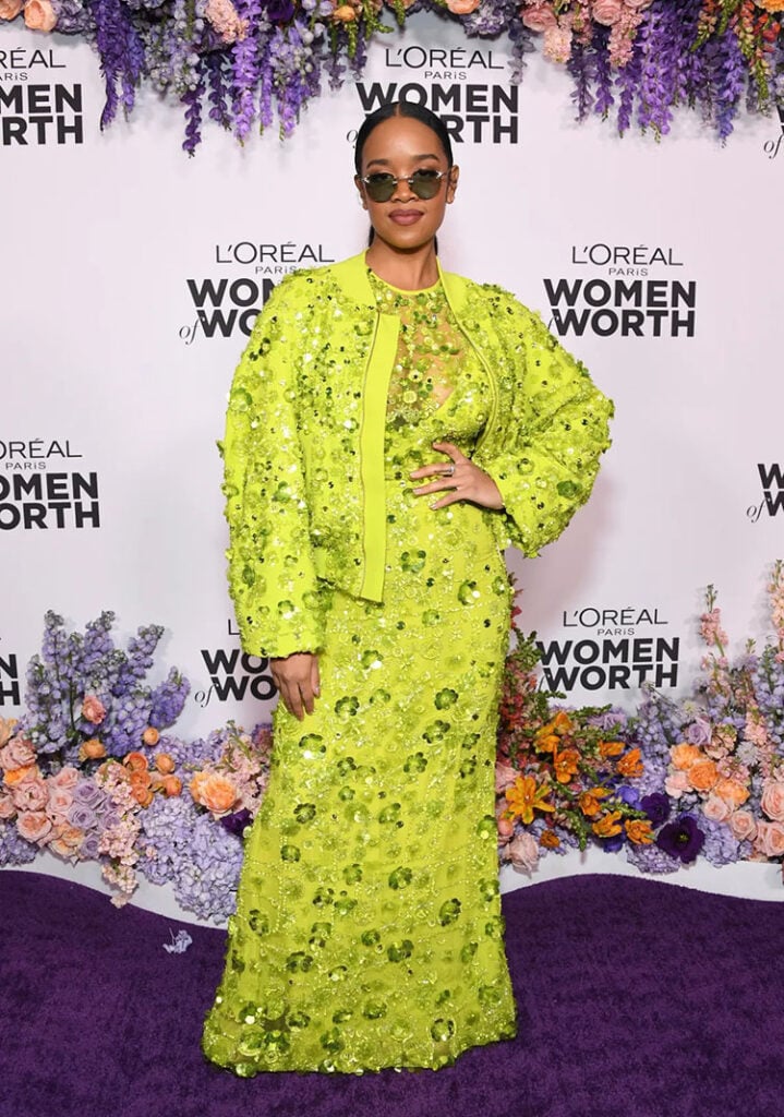 H.E.R.
Elie Saab
L'Oréal Paris' Women Of Worth Celebration